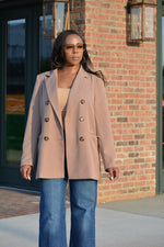 Oversized Tan Blazer