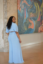 Kimono Crop Two Piece Set