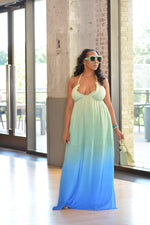Butter Blue Ombre Maxi