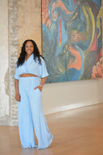 Kimono Crop Two Piece Set