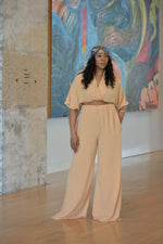 Kimono Crop Two Piece Set